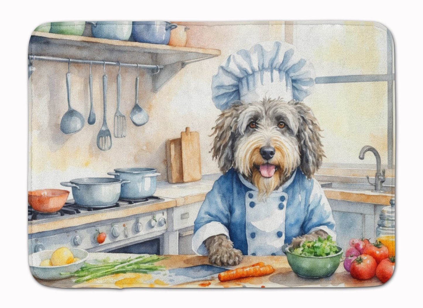 Bergamasco Sheepdog The Chef Memory Foam Kitchen Mat - Loft&Timber