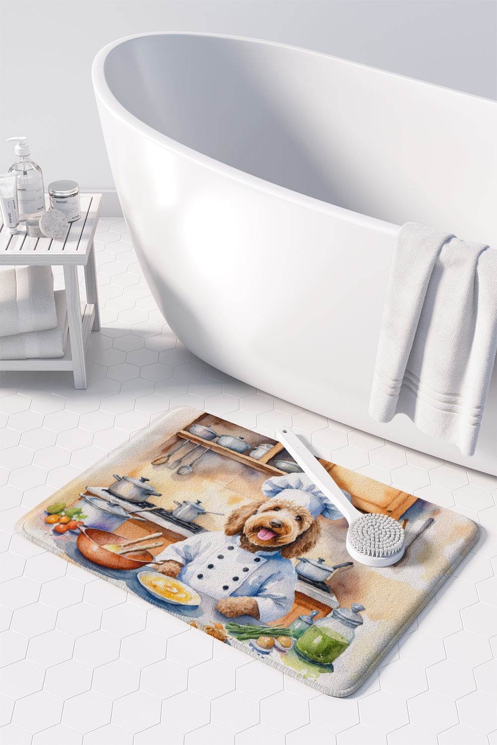 Labradoodle The Chef Memory Foam Kitchen Mat - Loft&Timber