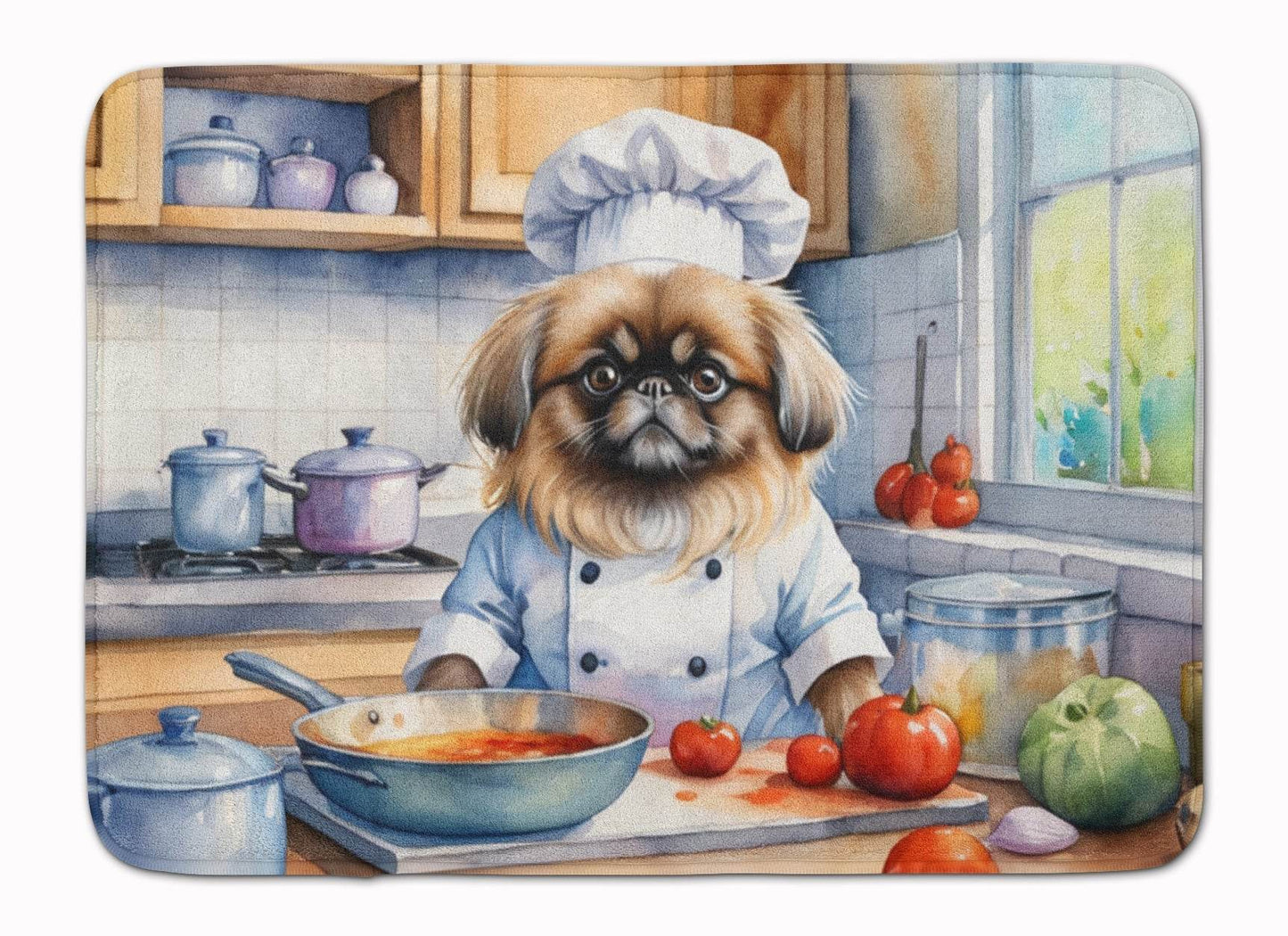 Pekingese The Chef Memory Foam Kitchen Mat - Loft&Timber