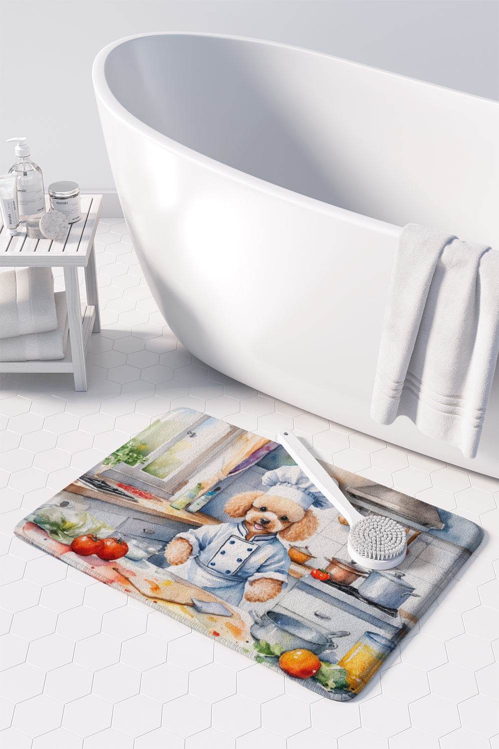 Poodle The Chef Memory Foam Kitchen Mat - Loft&Timber