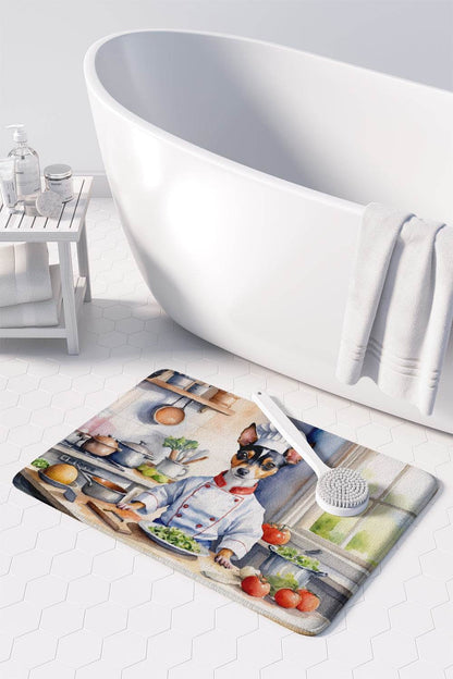 Rat Terrier The Chef Memory Foam Kitchen Mat - Loft&Timber