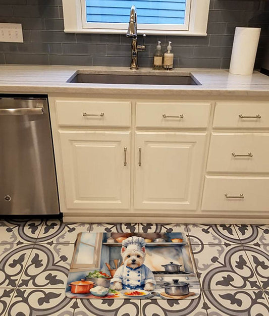 Westie The Chef Memory Foam Kitchen Mat - Loft&Timber