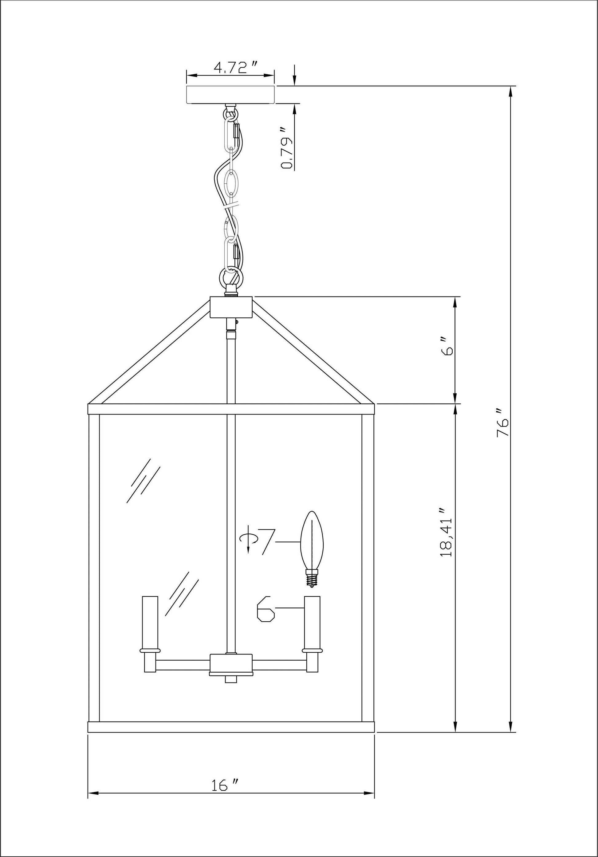 Drolshagen Black Chandelier-1