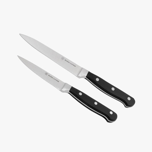 Superior 2-Piece Kitchen Knife Set - Black - Loft&Timber