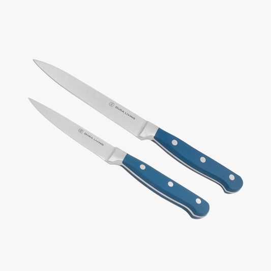 Superior 2-Piece Kitchen Knife Set - Royal Blue - Loft&Timber
