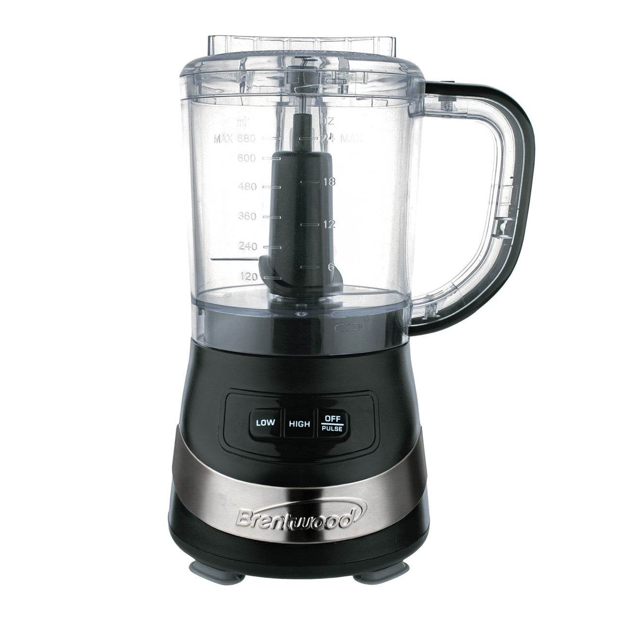 Brentwood FP-549BK 3-Cup Food Processor Black - Loft&Timber