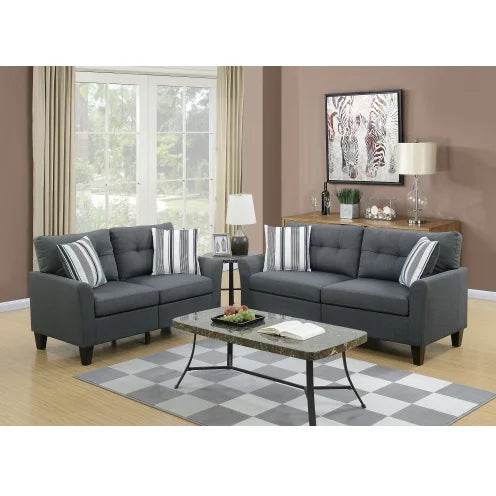 FCJ Contemporary Loveseat Set - Loft&Timber