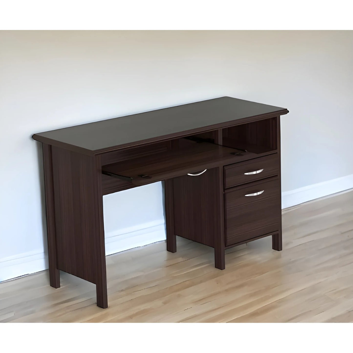 HMS Espresso 47" Computer Gaming Desk with Two Drawers - Loft&Timber