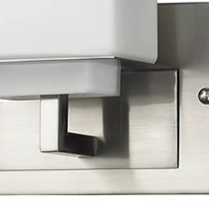 HMS Rampart 3-Light Modern Vanity Light LED with Etched Glass Shades - Loft&Timber