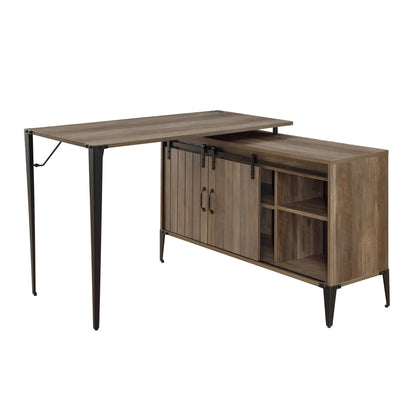 HMS 48" Convertible L-Shape Writing Desk - Loft&Timber