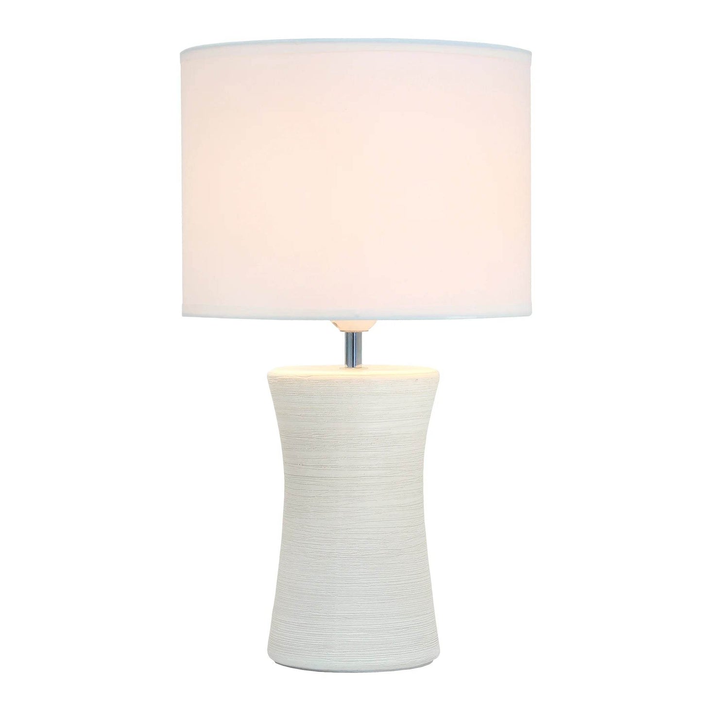 TD Simple Designs Ceramic Hourglass Table Lamps - Loft&Timber