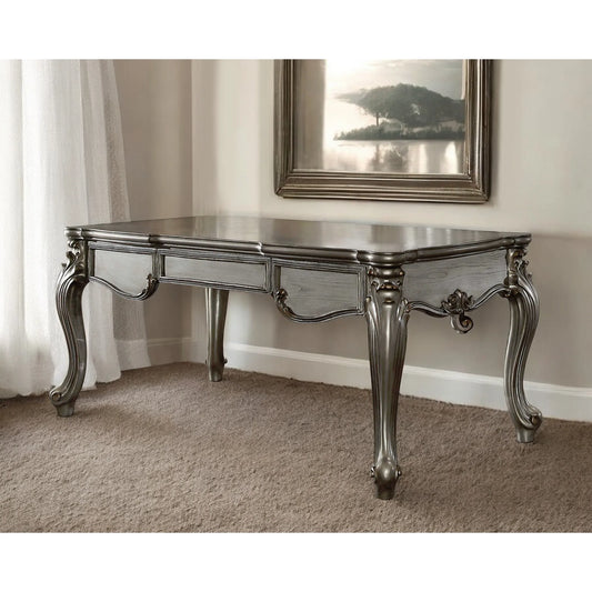 HMS 35" Solid Wood Executive Desk - Loft&Timber