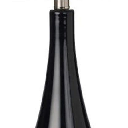 HMS Set of Two 31" Table Lamps Black and White Glass with White Empire Shade - Loft&Timber