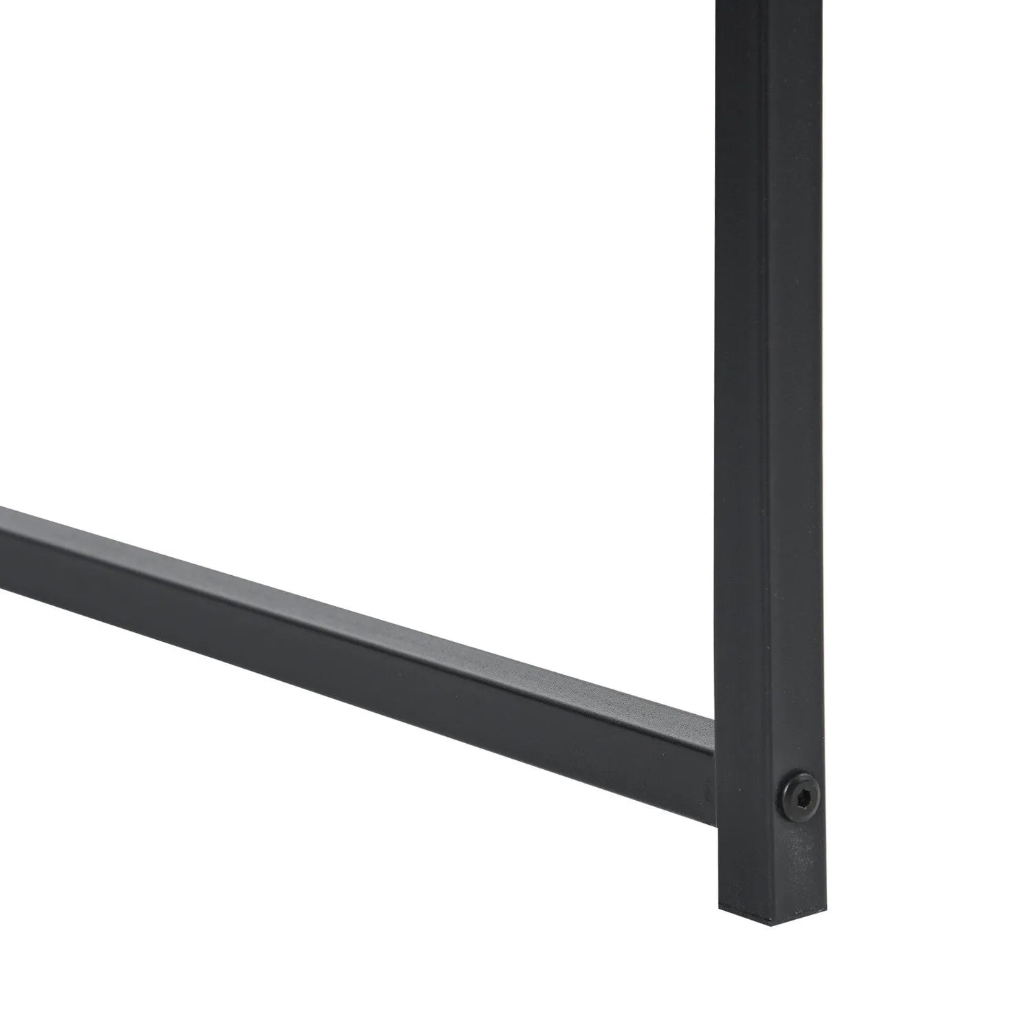 HMS 47" Black and White H-Shape Computer Desk - Loft&Timber