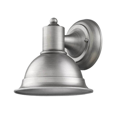 HMS Outdoor Wall Lamps Brushed Silver Aluminum Sconce with Stylish Design - Loft&Timber