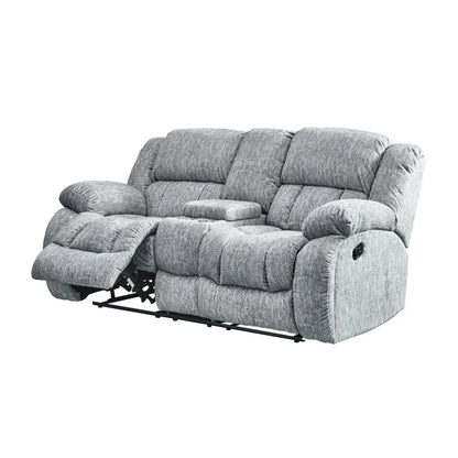 HMS 77" Light Gray Manual Reclining Loveseat - Loft&Timber