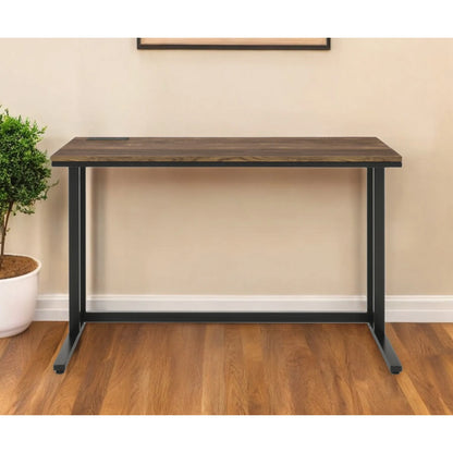 HMS 47" Brown and Black Desk - Loft&Timber