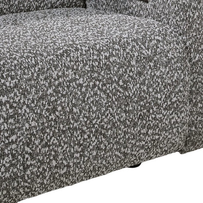 HMS 63" Dark Gray Silver Power Reclining Loveseat - Loft&Timber