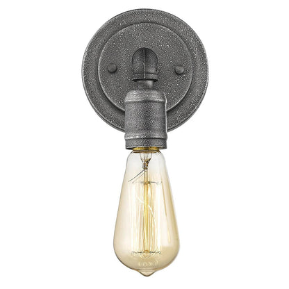 HMS Modern Textured Gray Wall Sconces 220V LED Wall Lamps with Warm White Light - Loft&Timber
