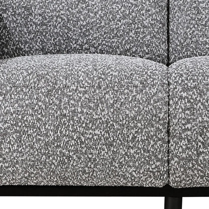 HMS 63" Dark Gray Silver Power Reclining Loveseat - Loft&Timber