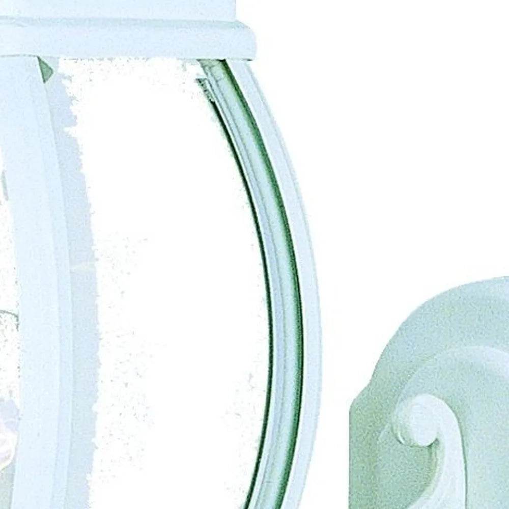 HMS White Glass Globe Outdoor Wall Light Stylish and Durable - Loft&Timber