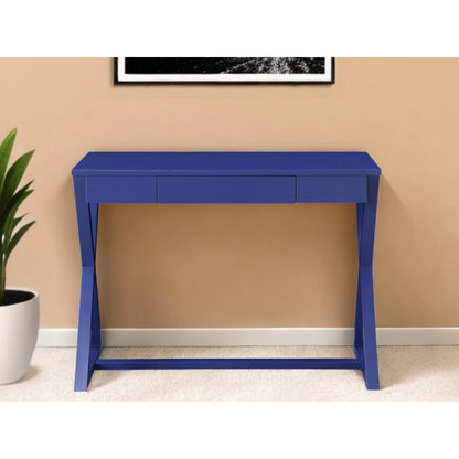 HMS 42" Blue Desk - Loft&Timber