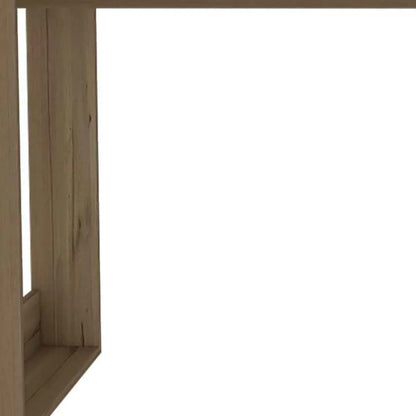 HMS 47" Espresso Solid Mahogany Computer Desk - Loft&Timber