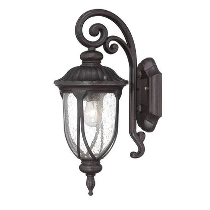 HMS Warm White Black Cast Aluminum Glass Lantern - Loft&Timber
