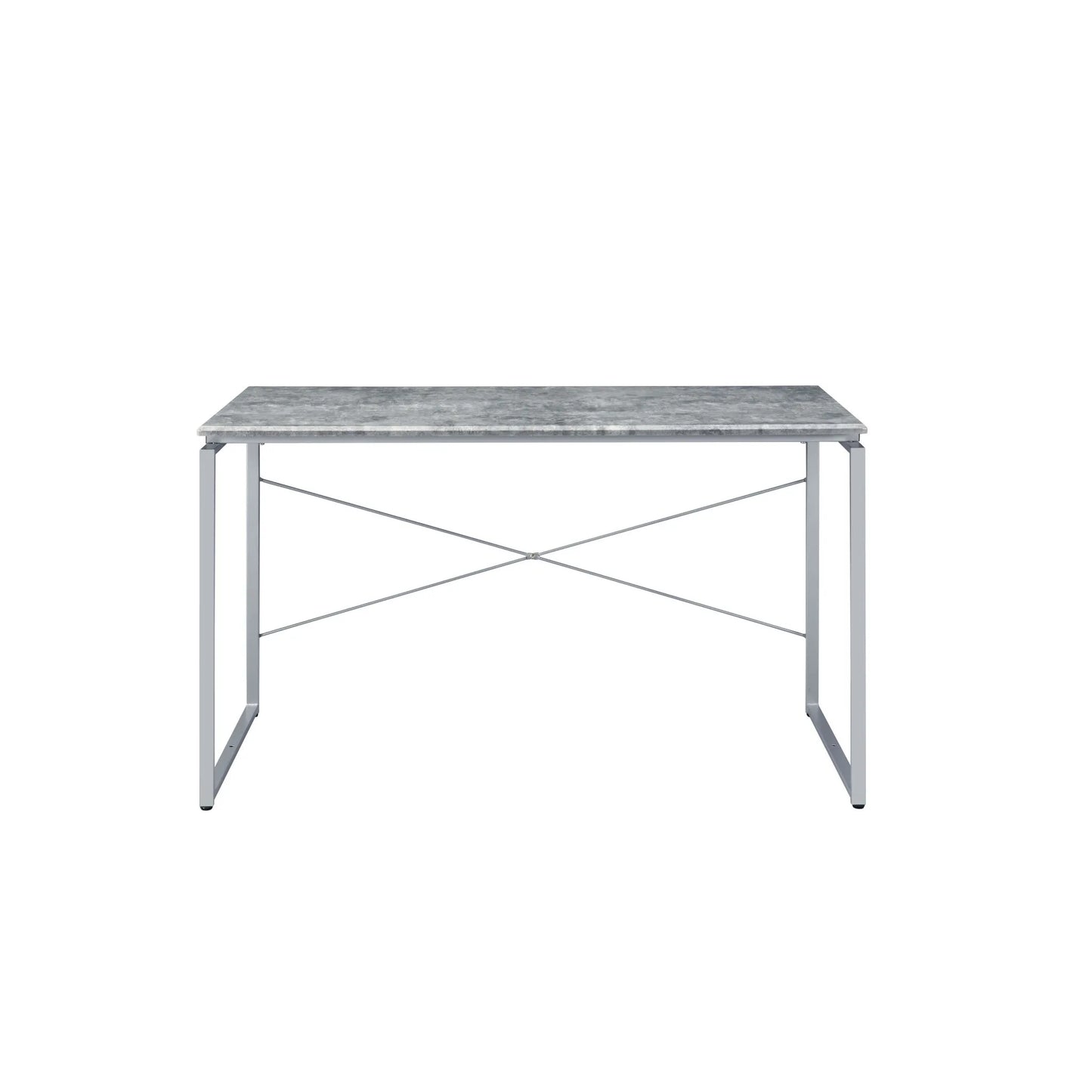 HMS 47" Gray and Black Writing Desk - Loft&Timber