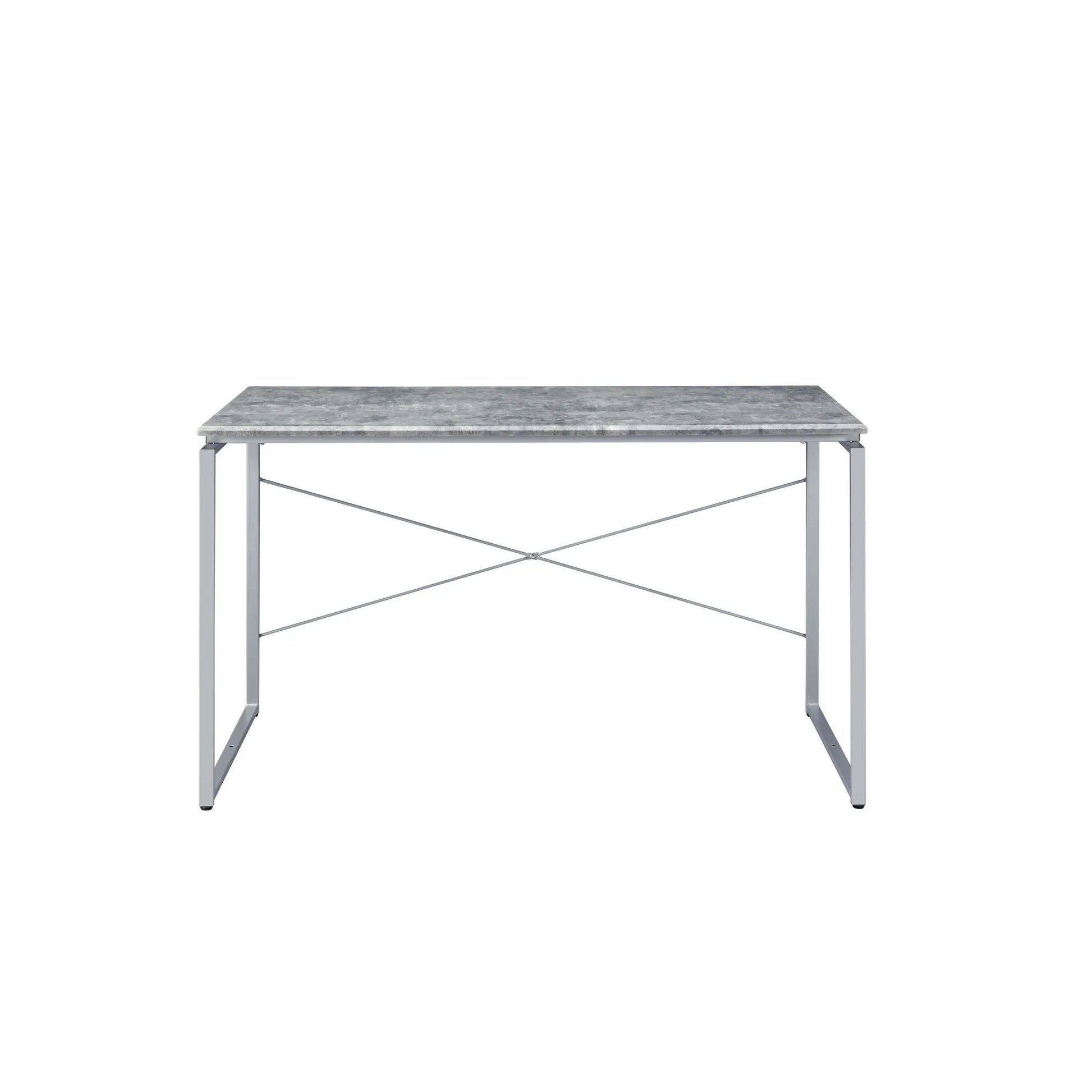 HMS 47" Gray and Black Writing Desk - Loft&Timber