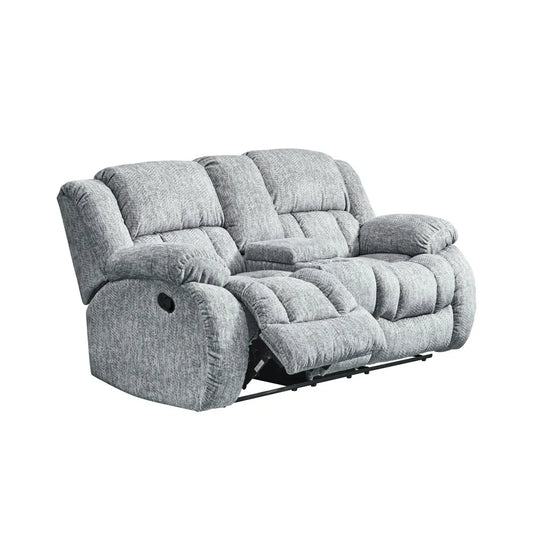 HMS 77" Light Gray Manual Reclining Loveseat - Loft&Timber