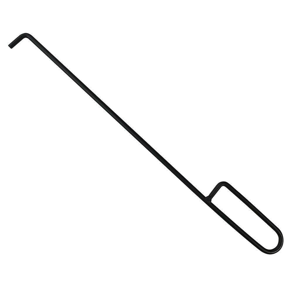 Heavy Duty 36-inch Black Steel Fire Pit Ring with Diamond Pattern - Loft&Timber