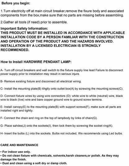 Huangtian Chandelier - Loft&Timber