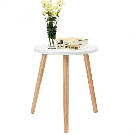 16 Inch Modern Round Coffee Table-3