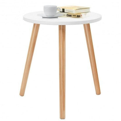 16 Inch Modern Round Coffee Table-1