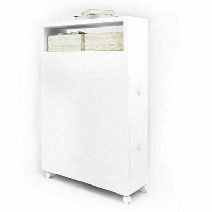 Slim Bathroom Storage Cabinet with 2 Slide Out Drawers - Loft&Timber