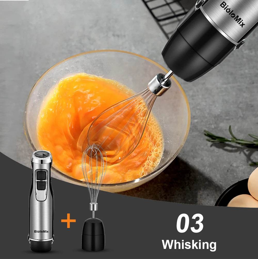 BioloMix 4 in 1 High Power 1200W Immersion Hand Stick Blender