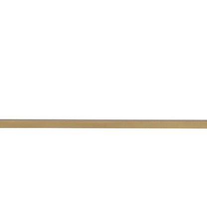 HMS 50" White and Gold Solid Wood Desk - Loft&Timber