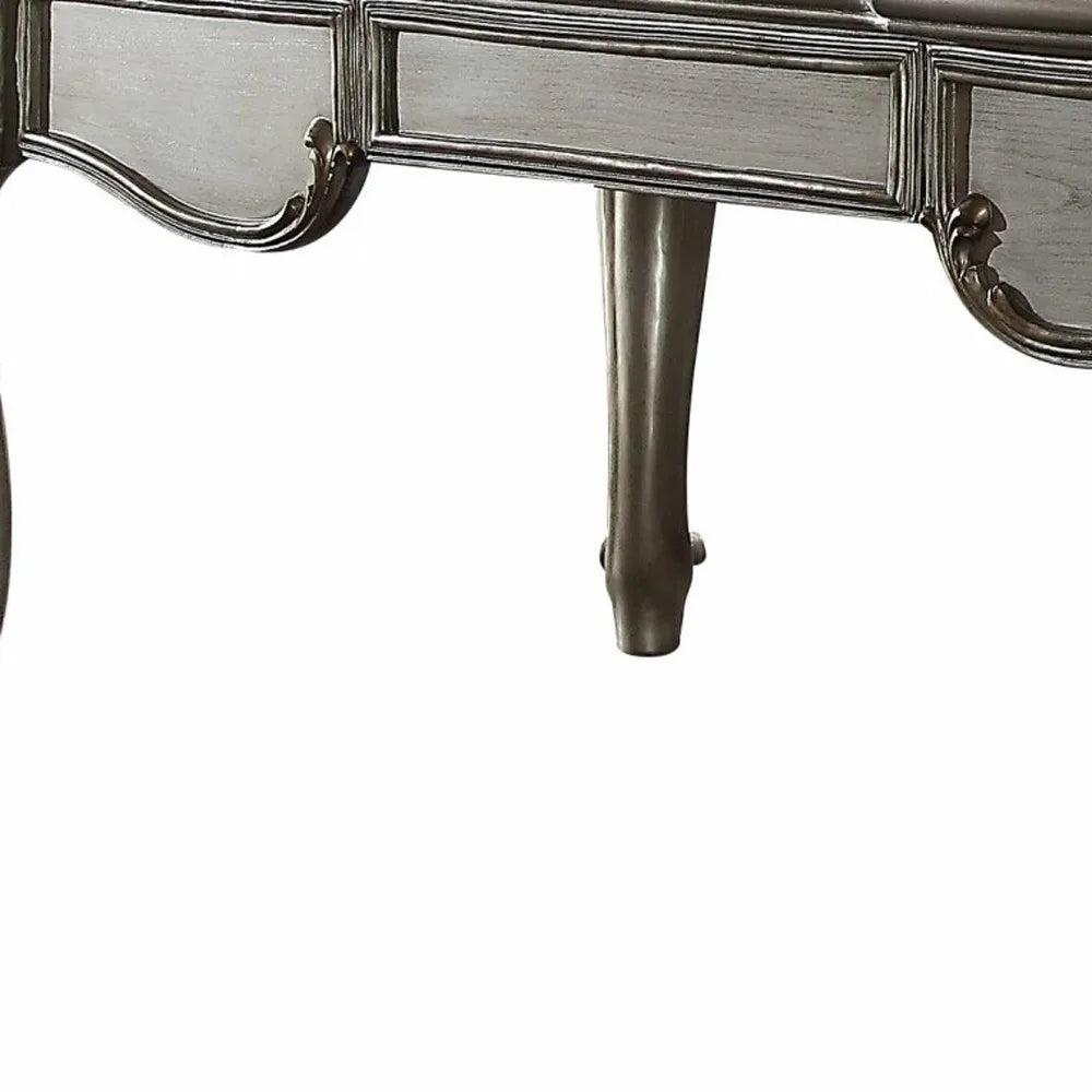 HMS 35" Solid Wood Executive Desk - Loft&Timber