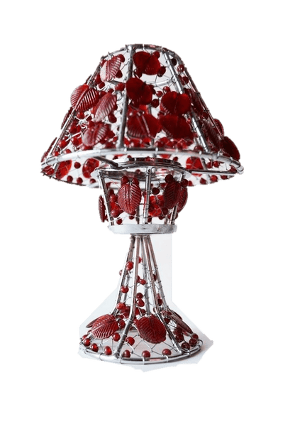 Handmade colored glass Tea Light candle holder - Loft&Timber