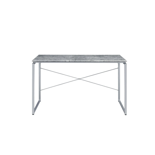 HMS 47" Gray and Black Writing Desk - Loft&Timber