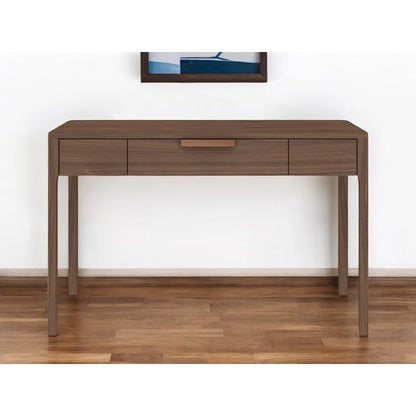 HMS 47" Brown Wood Computer Desk - Loft&Timber