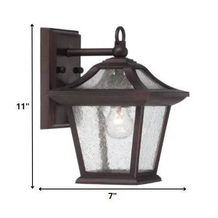 HMS Antique Bronze Birdhouse Shape Outdoor Wall Light Lamps - Loft&Timber