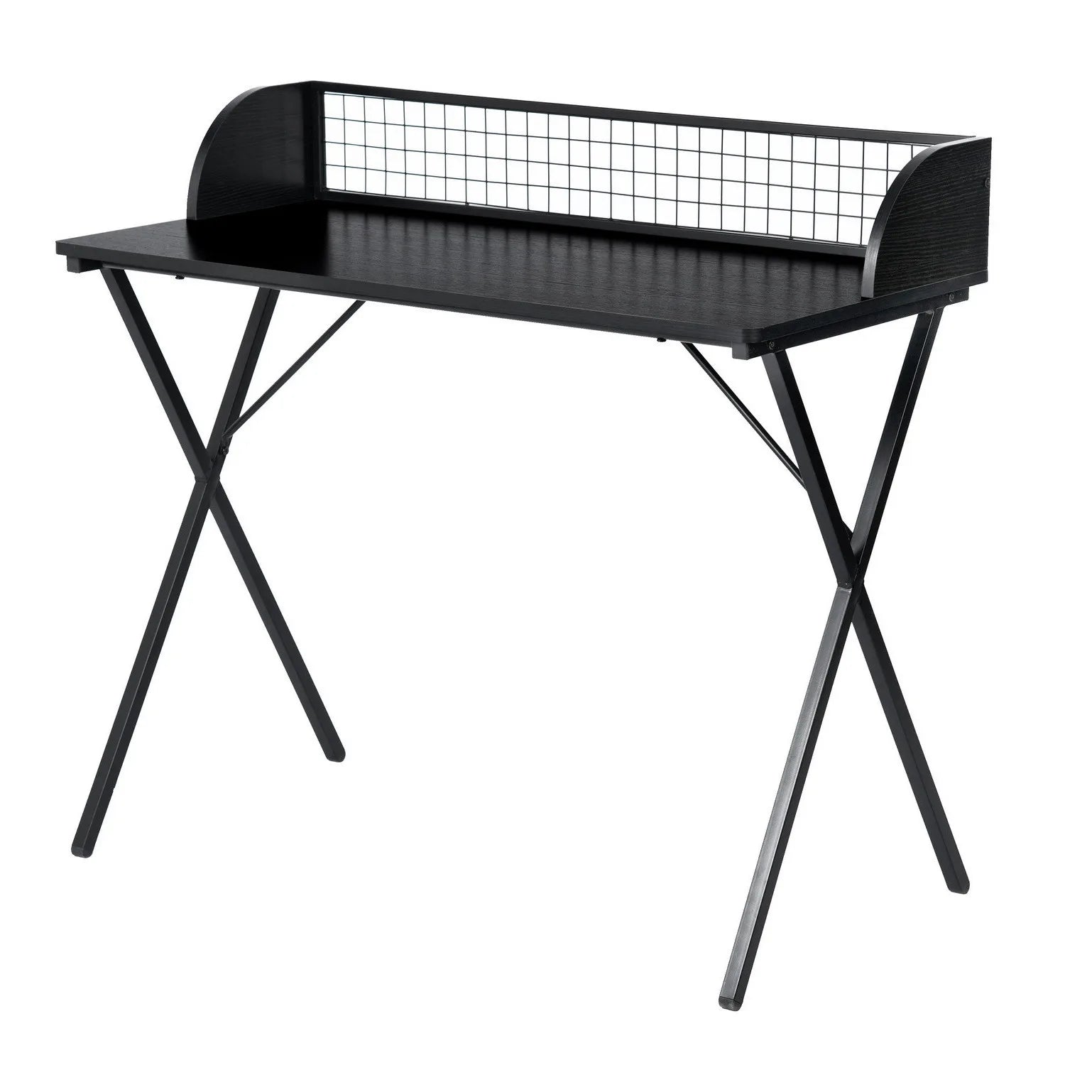 HMS 39" Modern X-Shape Computer Desk - Loft&Timber