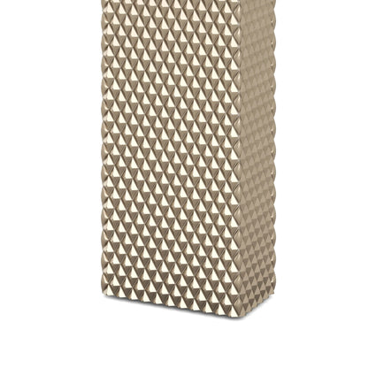 HMS Classic 29" Gold Waffle Crystal Table Lamps with White Shade Set of Two - Loft&Timber