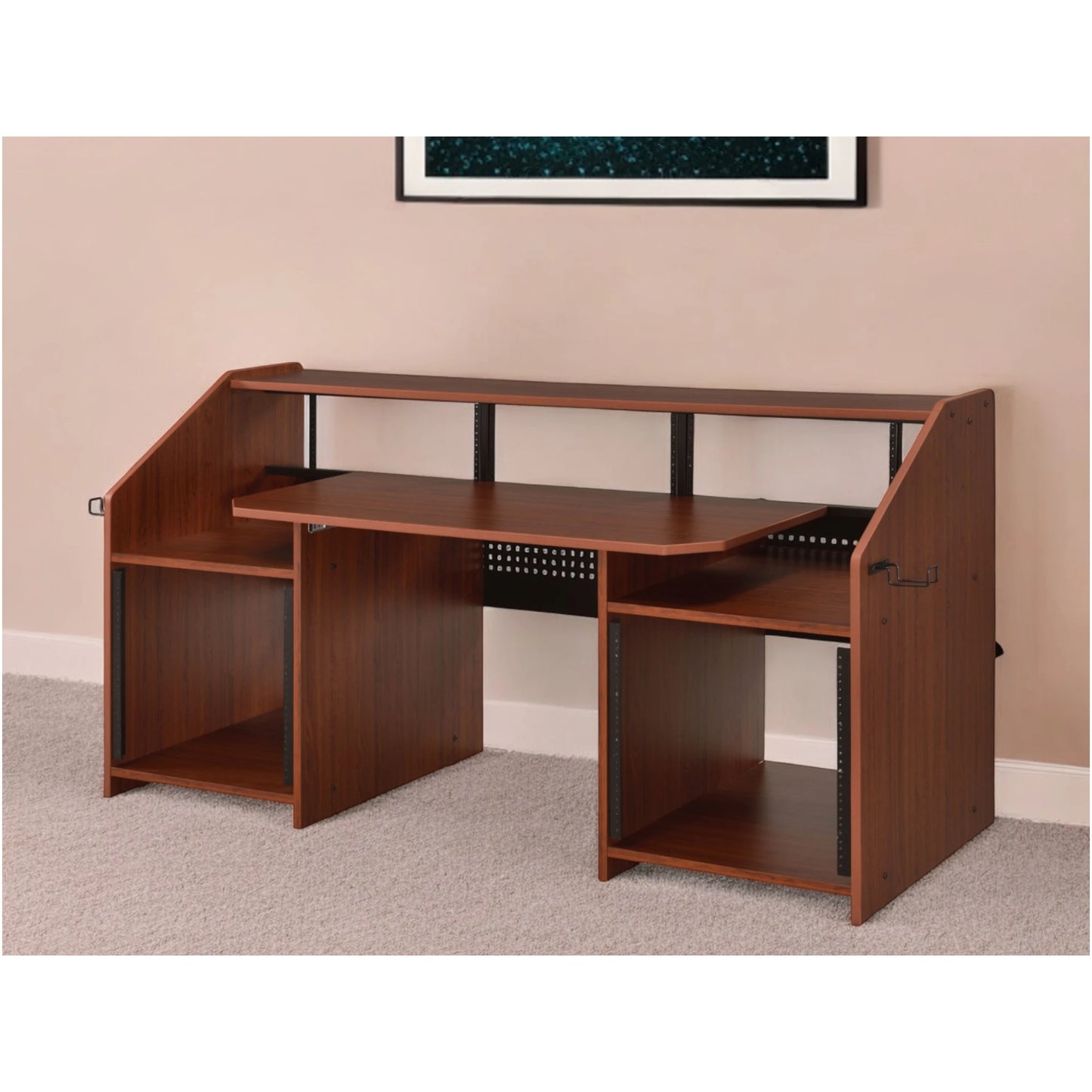 HMS 71" Brown Desk - Loft&Timber