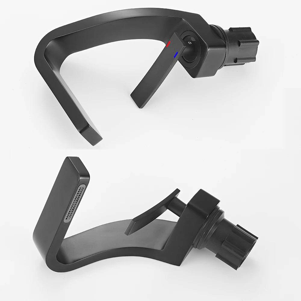 BAKALA Bathroom Deck Mounted Basin Faucet Black - Loft&Timber