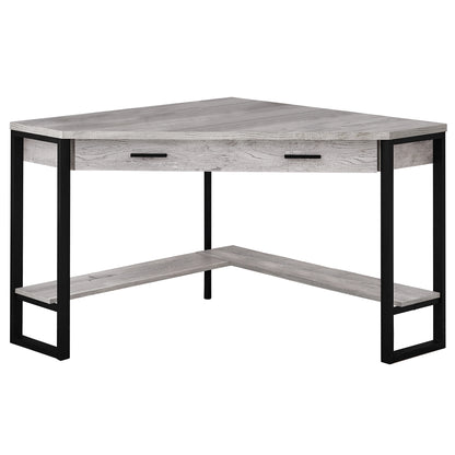 HMS 42" Modern Rustic Steel Computer Desk - Loft&Timber