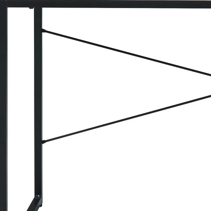 HMS 47" Antiqued White Computer Desk - Loft&Timber