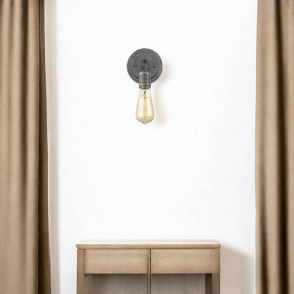 HMS Modern Textured Gray Wall Sconces 220V LED Wall Lamps with Warm White Light - Loft&Timber